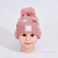 Pink color knitted hat for Child